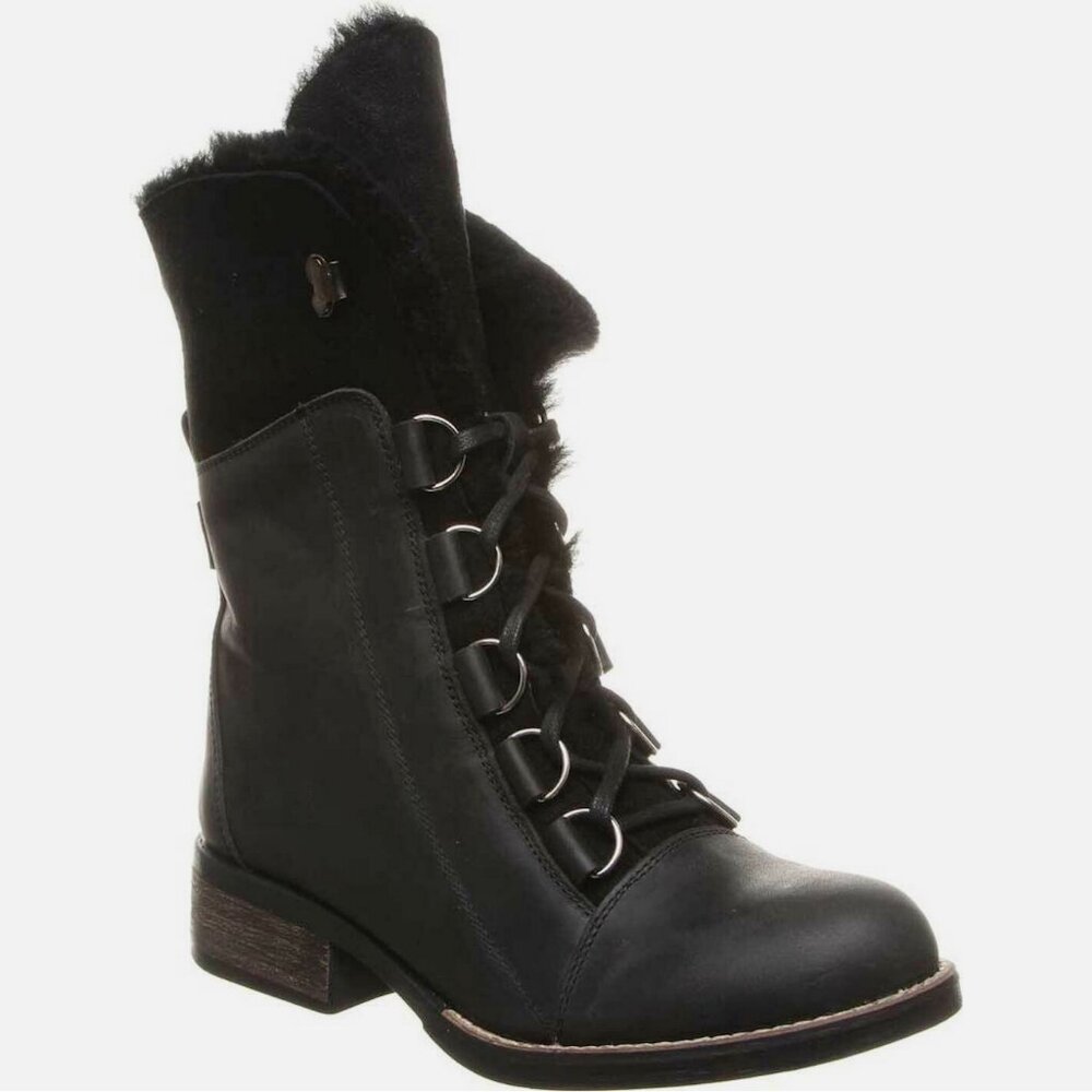 NWOB Luxe de Leon Aura Sheepskin Lined Boots